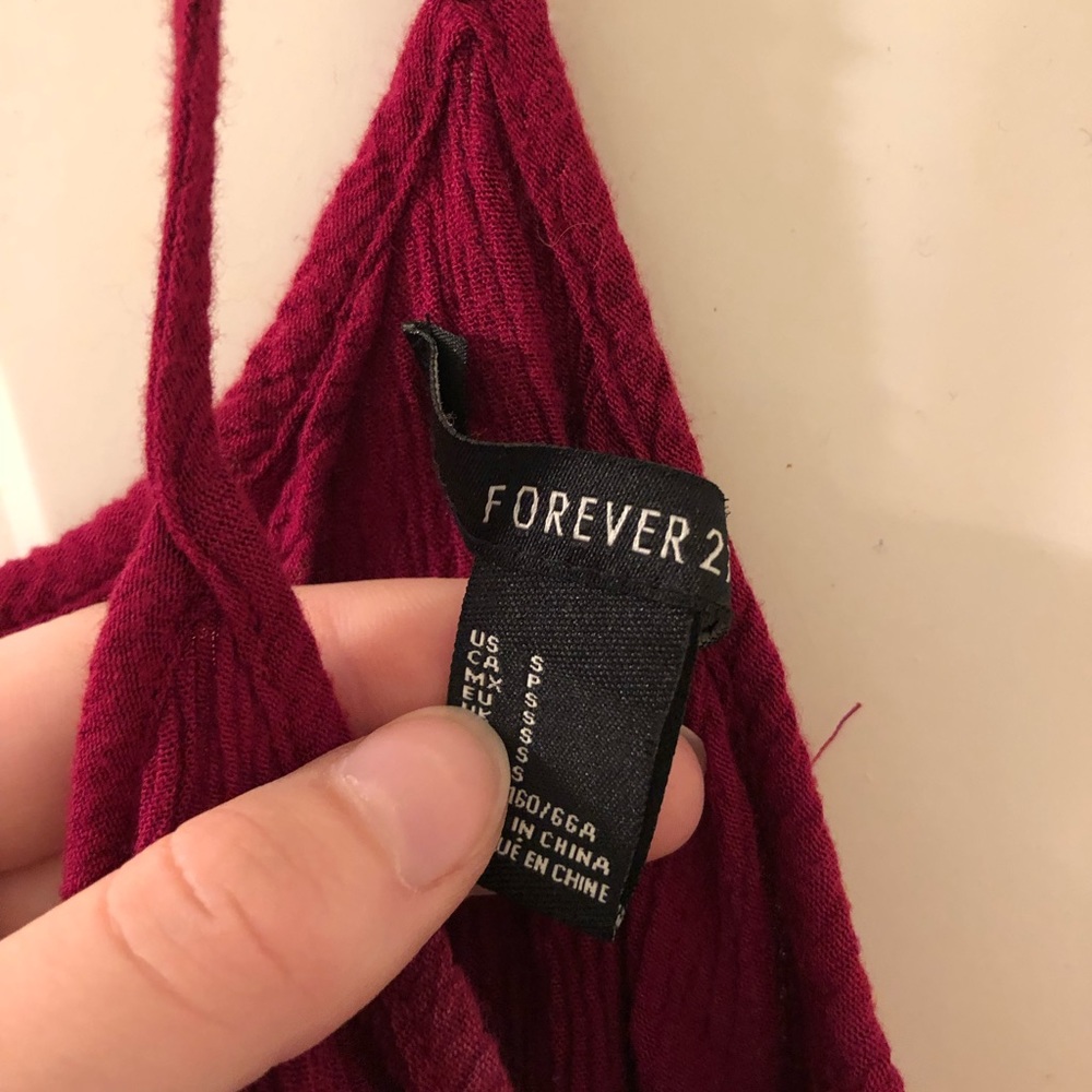 Maroon Romper - Picture 4 of 4